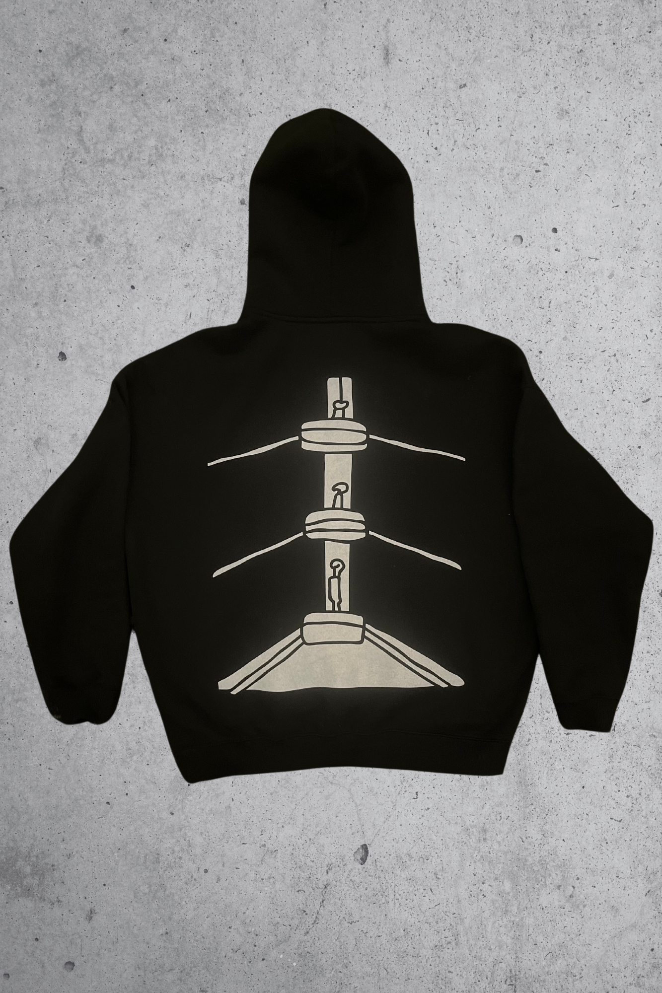 PTB Heavyweight Hoodie-Classic Black