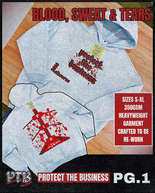 'Blood, Sweat, Tears' Hood