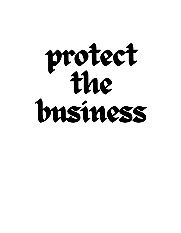 Protect The Business